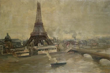 La Construction de la Tour Eiffel, janvier 1889